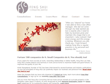 Tablet Screenshot of fscfengshuiconsulting.com